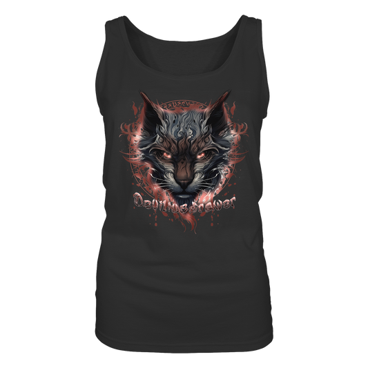 Deviliusdrawer Devil Cat - Ladies Tank-Top