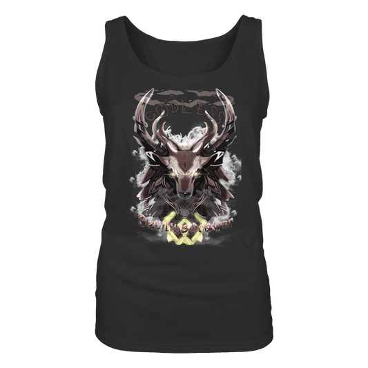 Deviliusdrawer Godless Deer - Ladies Tank-Top