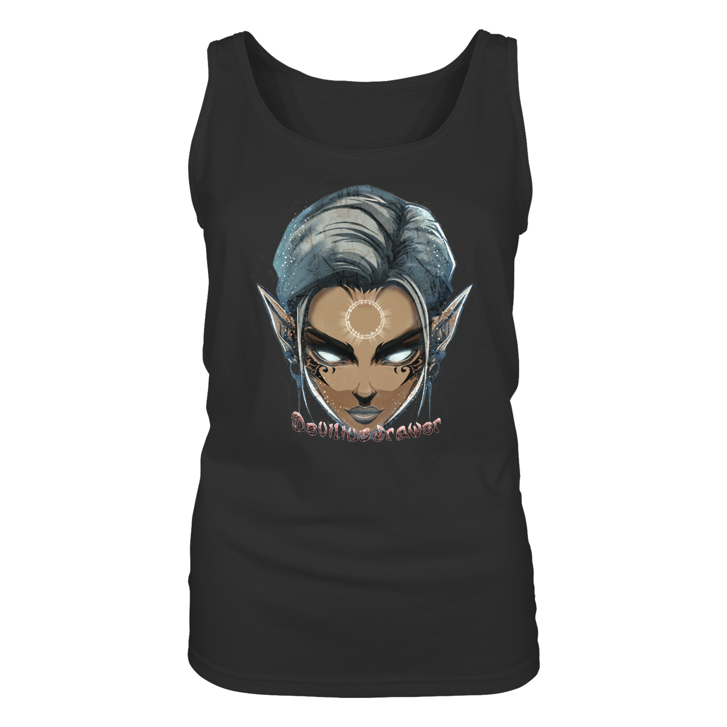 Deviliusdrawer Magician Elf - Ladies Tank-Top