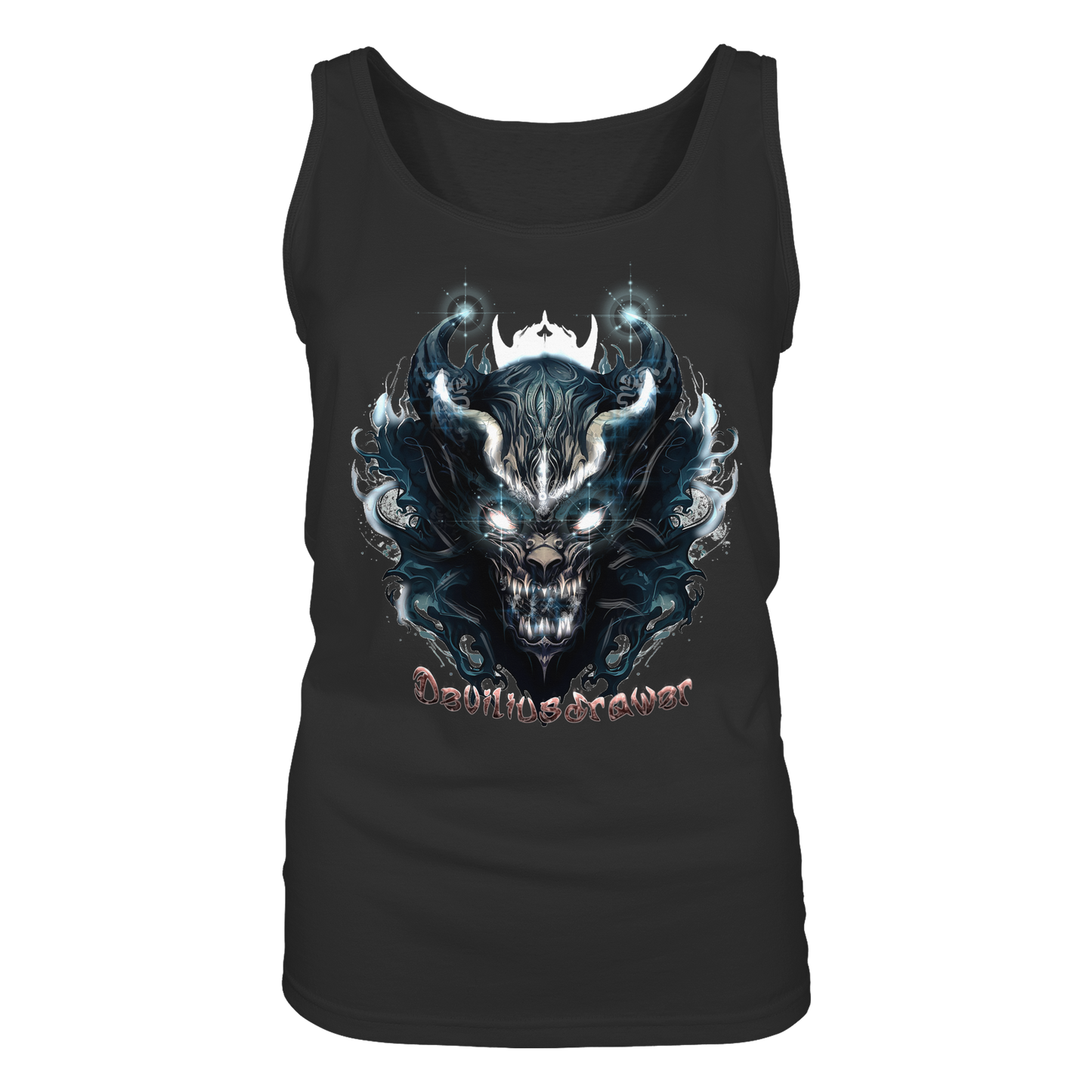 Deviliusdrawer Demonic Star - Ladies Tank-Top