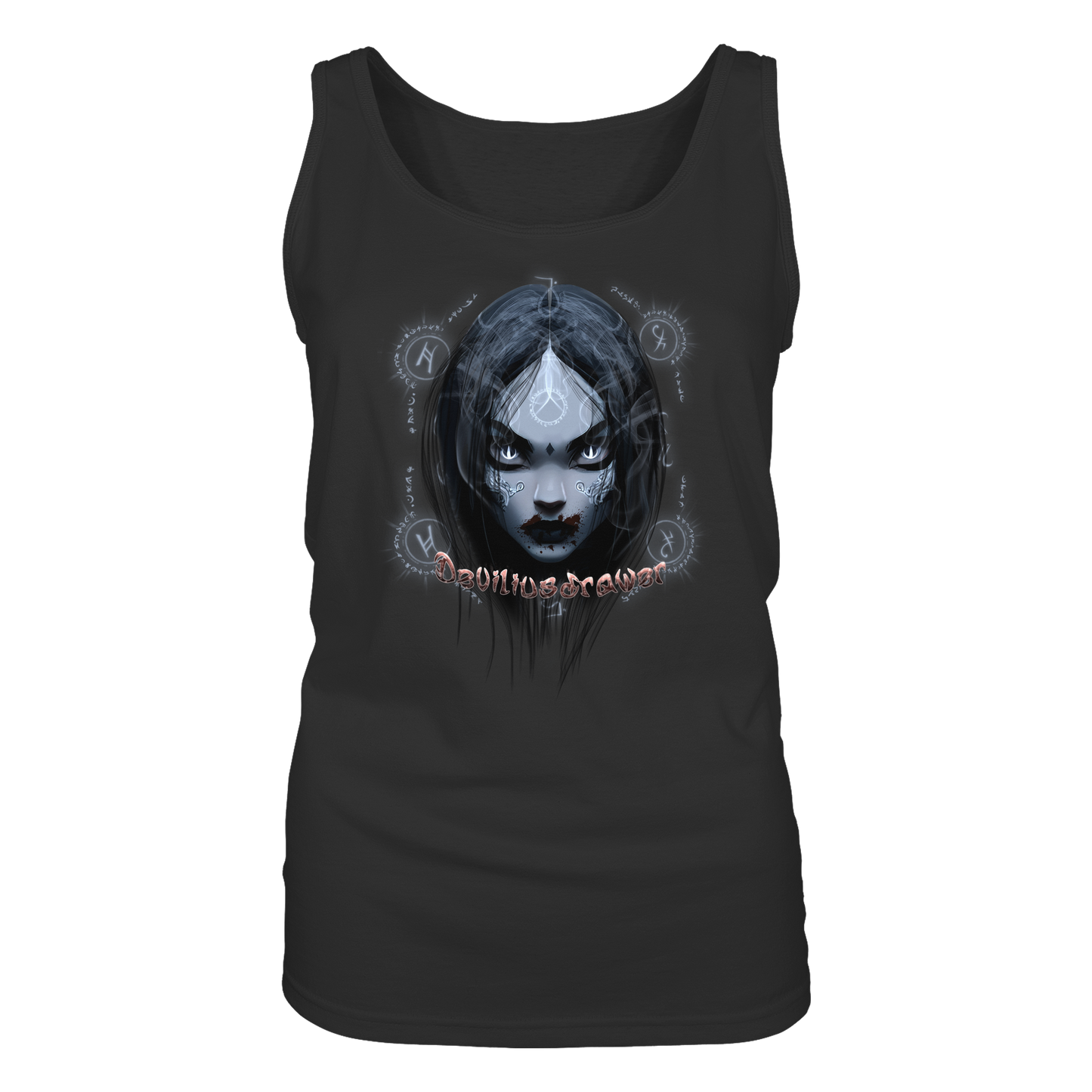 Deviliusdrawer Vampiric Elf - Ladies Tank-Top