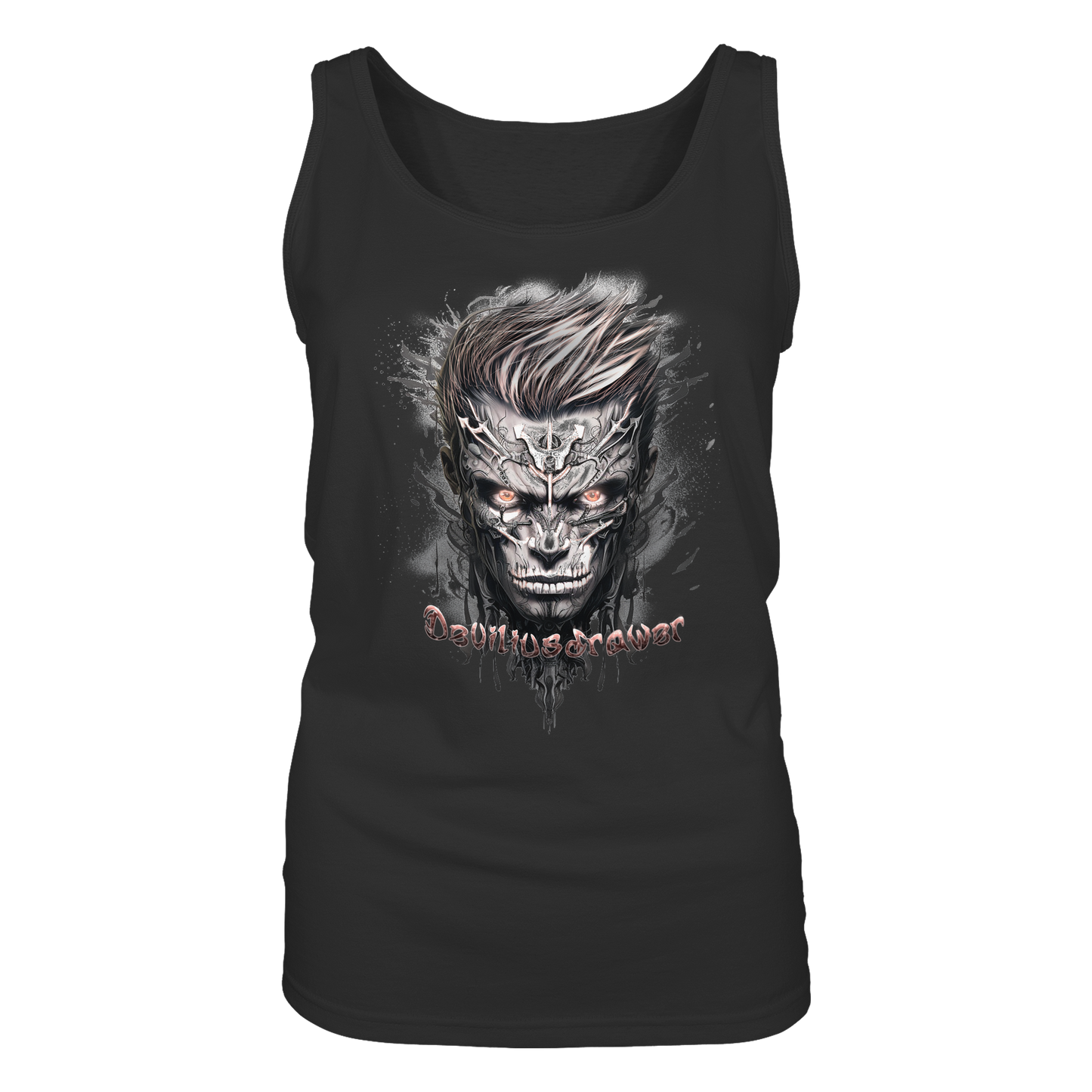 Deviliusdrawer Cyborg Men - Ladies Tank-Top