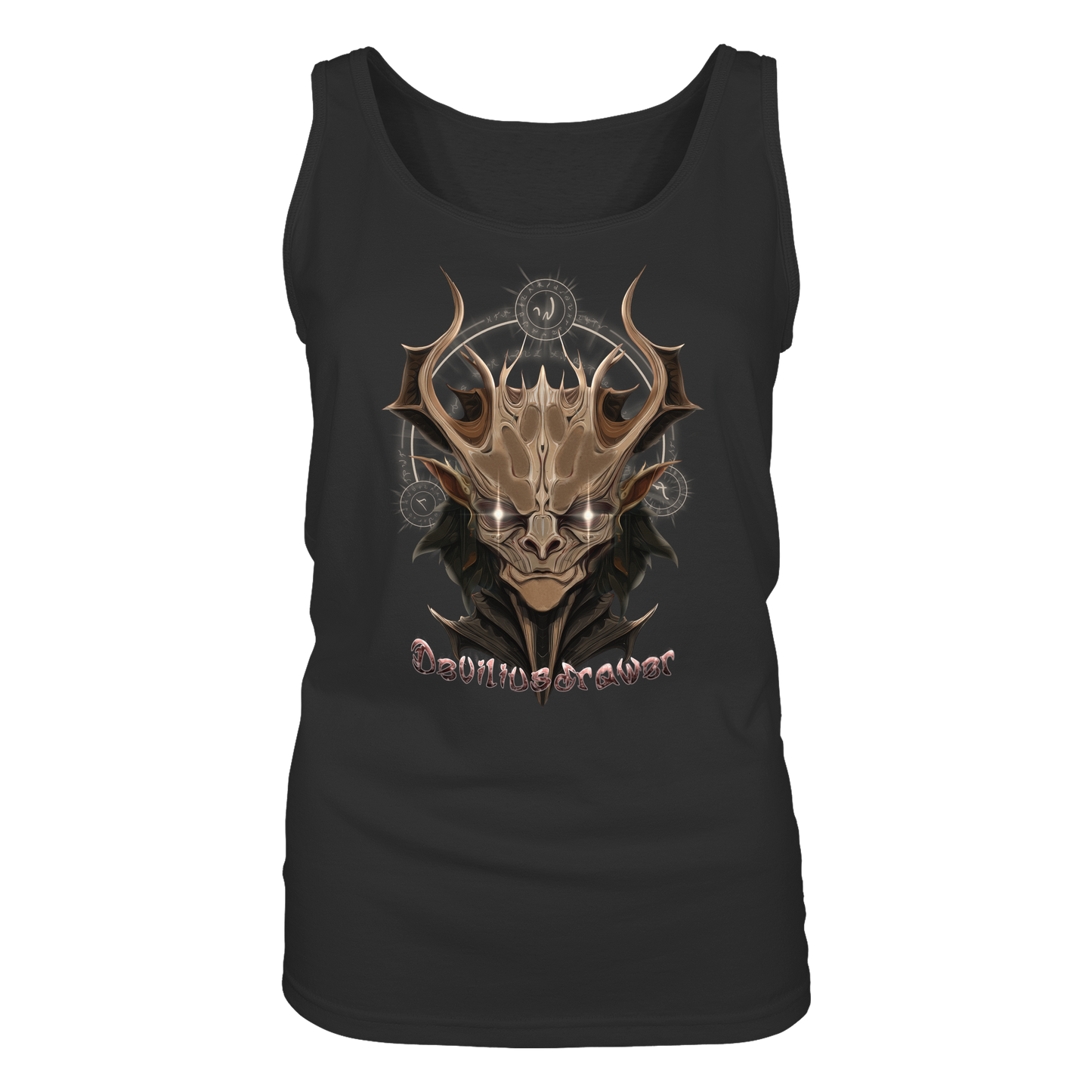 Deviliusdrawer Dark Magician Elf - Ladies Tank-Top