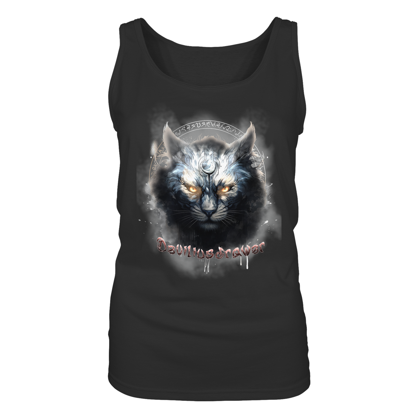 Deviliusdrawer Mysthic Cat - Ladies Tank-Top