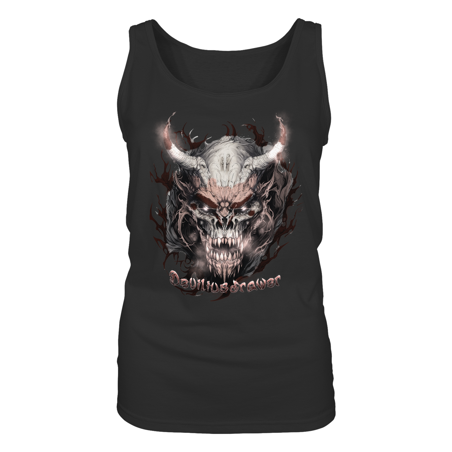 Deviliusdrawer Beast Demon - Ladies Tank-Top