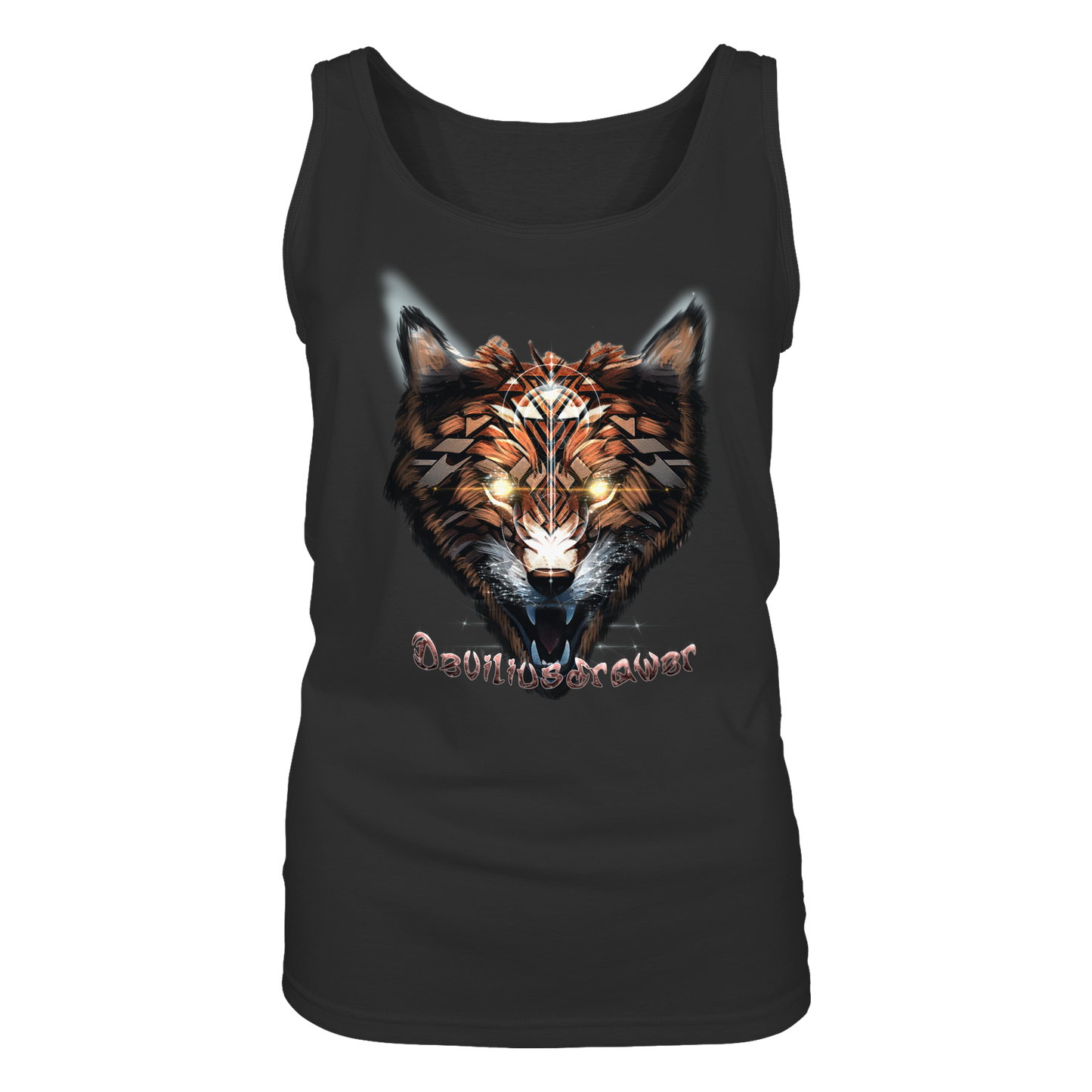 Deviliusdrawer Foxwolf - Ladies Tank-Top