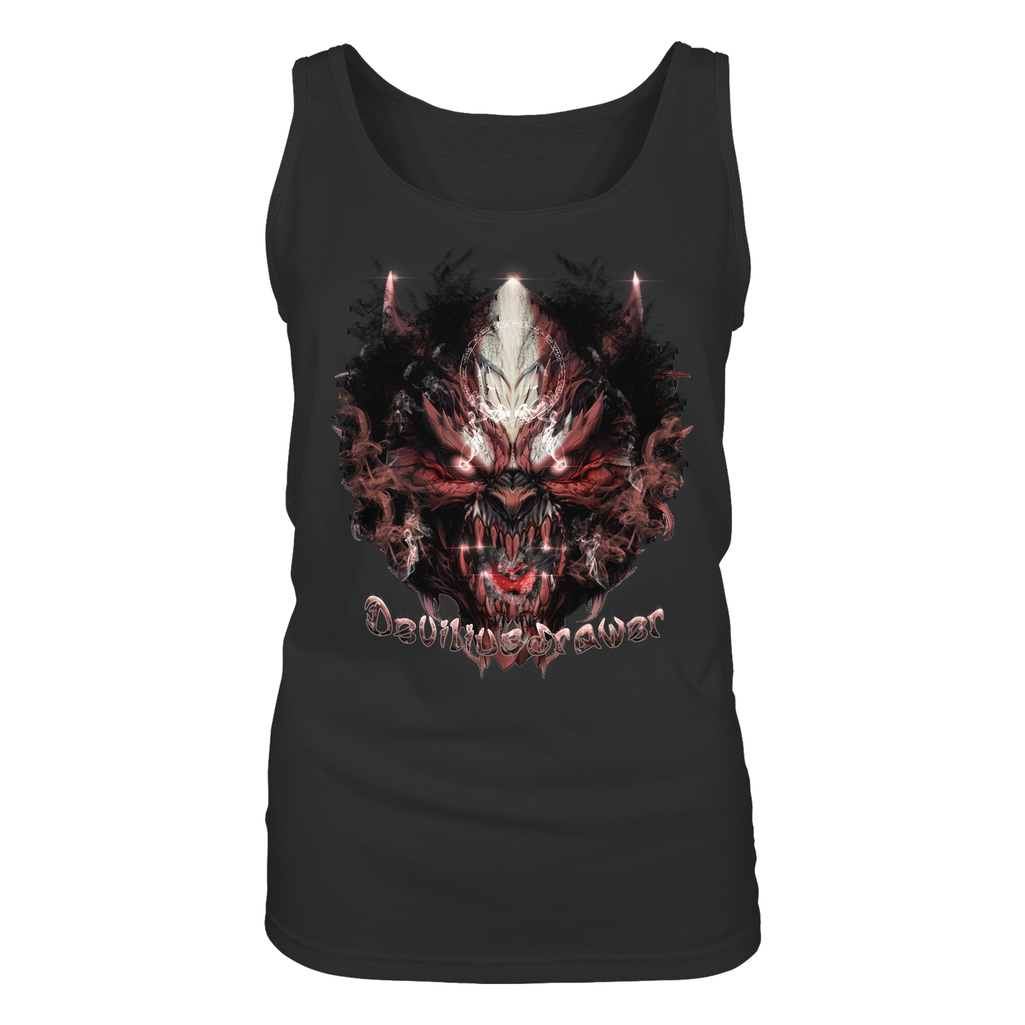 Deviliusdrawer Bloody Demon Vampire - Ladies Tank-Top