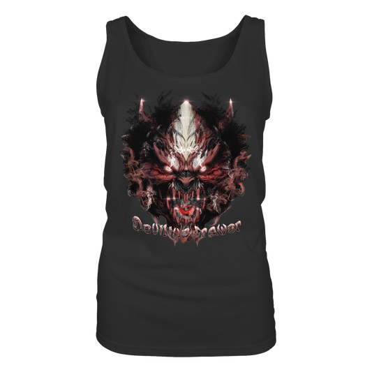Deviliusdrawer Bloody Demon Vampire - Ladies Tank-Top