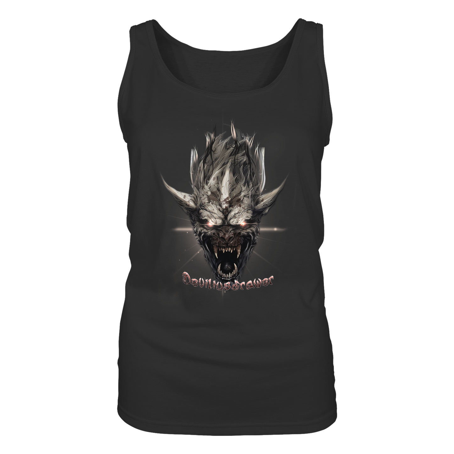 Deviliusdrawer Beast Wearwolf - Ladies Tank-Top