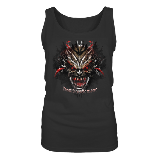 Deviliusdrawer Dark Redeyed Devil - Ladies Tank-Top