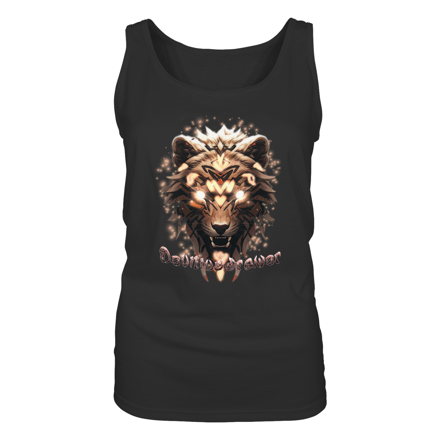 Deviliusdrawer Gold Weartiger - Ladies Tank-Top