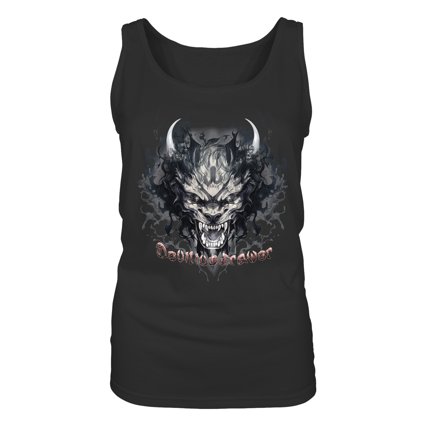 Deviliusdrawer Smoke Beast - Ladies Tank-Top
