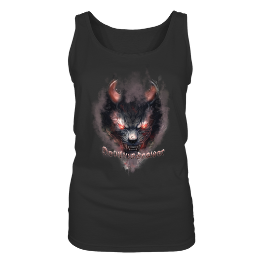 Deviliusdrawer Red Smoked Cat - Ladies Tank-Top
