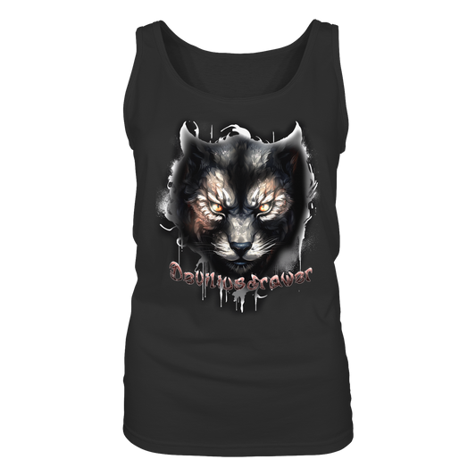 Deviliusdrawer Vampire Cat - Ladies Tank-Top