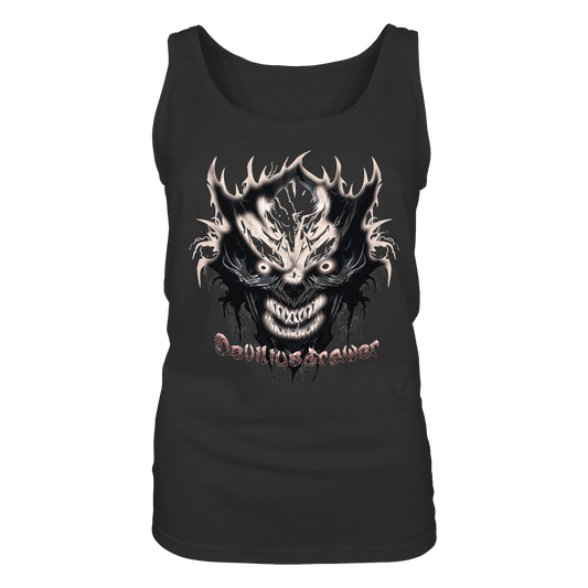 Deviliusdrawer Crazy Glow Devil - Ladies Tank-Top