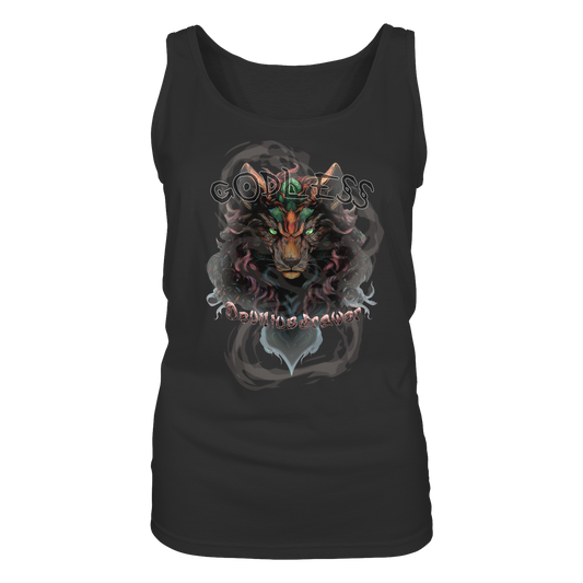 Deviliusdrawer Godless Wolf - Ladies Tank-Top