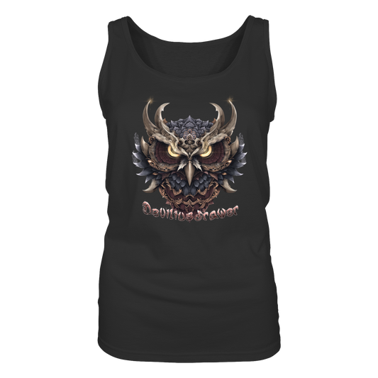 Deviliusdrawer Golden Owl - Ladies Tank-Top