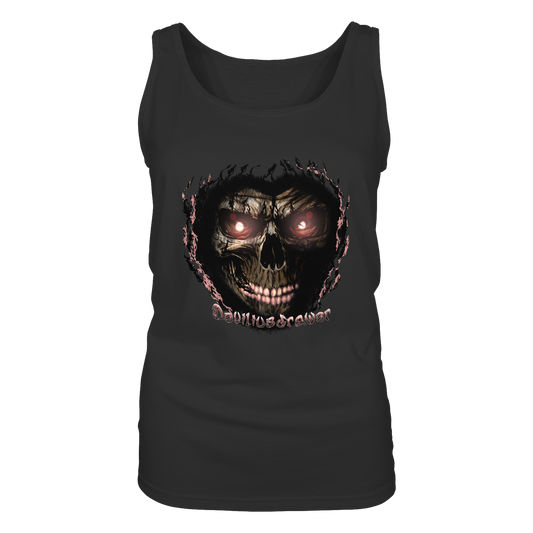 Deviliusdrawer Glow Skeleton - Ladies Tank-Top
