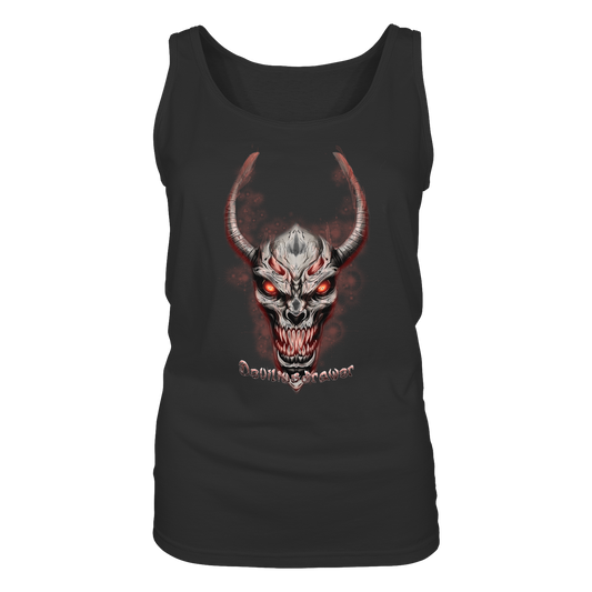Deviliusdrawer Red Eyed Skeleton - Ladies Tank-Top