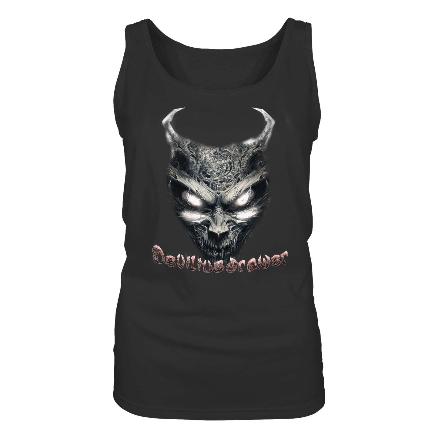 Deviliusdrawer Demonic Evil Zombie - Ladies Tank-Top