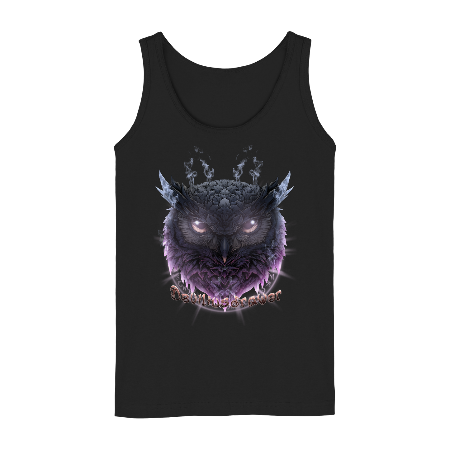 Deviliusdrawer Darkness Owl - Ladies Tank-Top