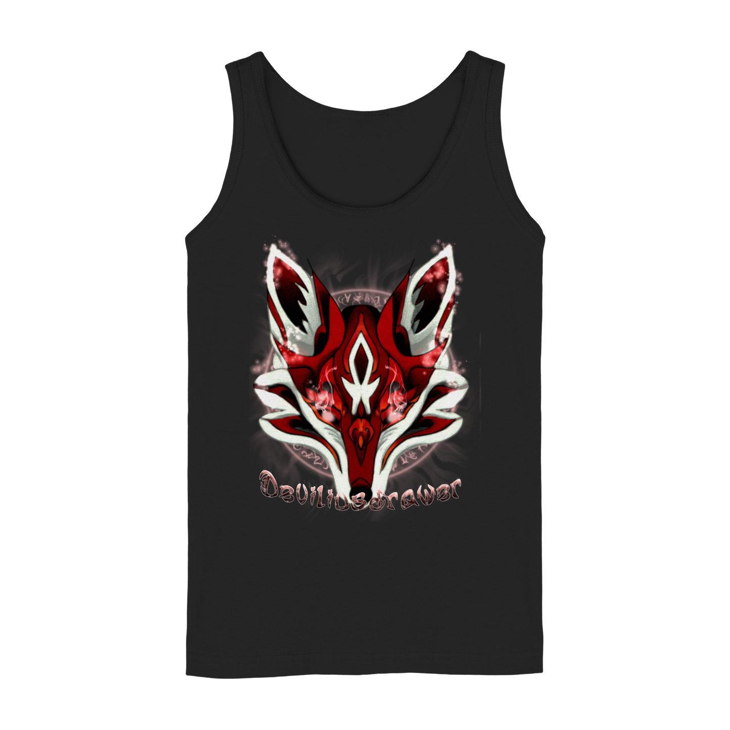 Deviliusdrawer Red Eyed Fox - Ladies Tank-Top