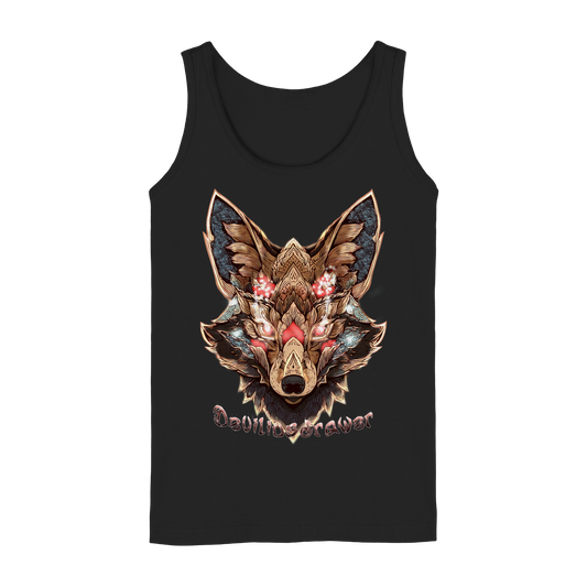 Deviliusdrawer Cristal Kitsune - Ladies Tank-Top