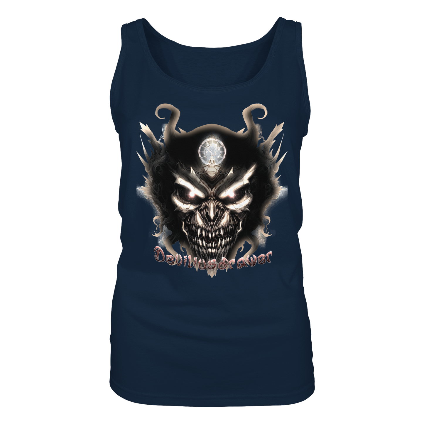 Deviliusdrawer Dark Devil - Ladies Tank-Top