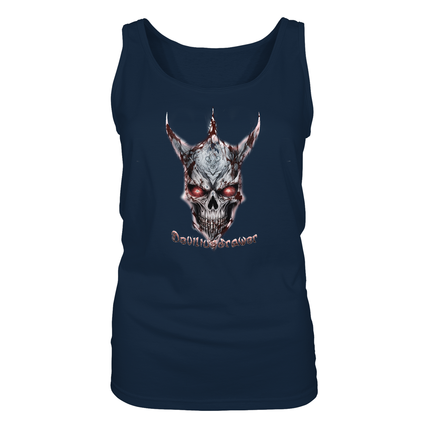 Deviliusdrawer Bloody Skeleton - Ladies Tank-Top
