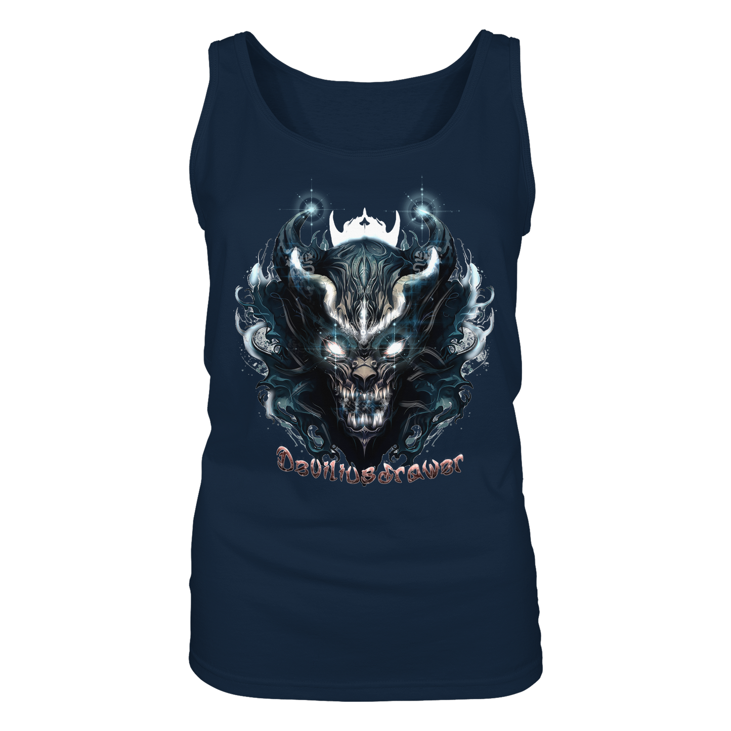Deviliusdrawer Demonic Star - Ladies Tank-Top
