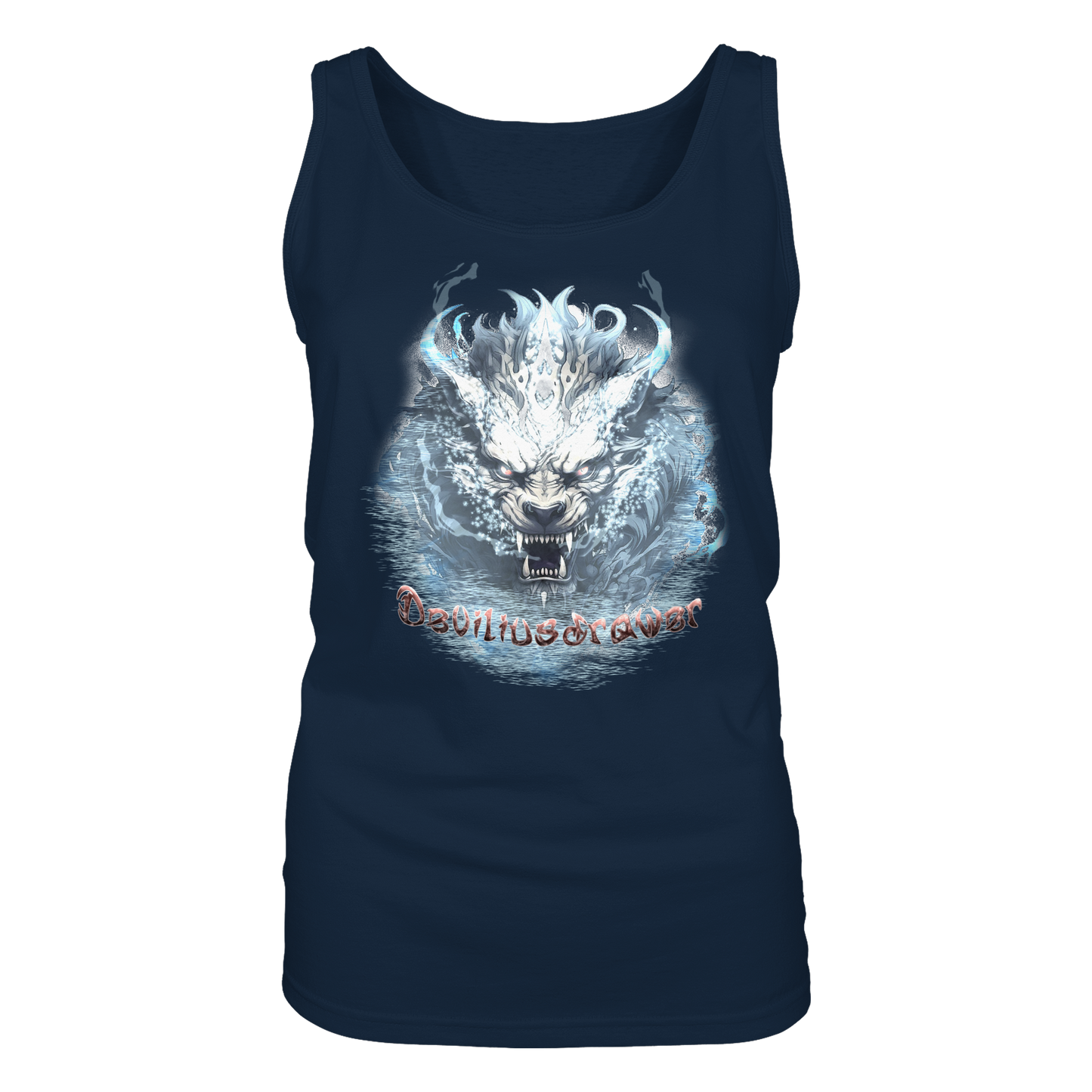 Deviliusdrawer Water Tiger - Ladies Tank-Top