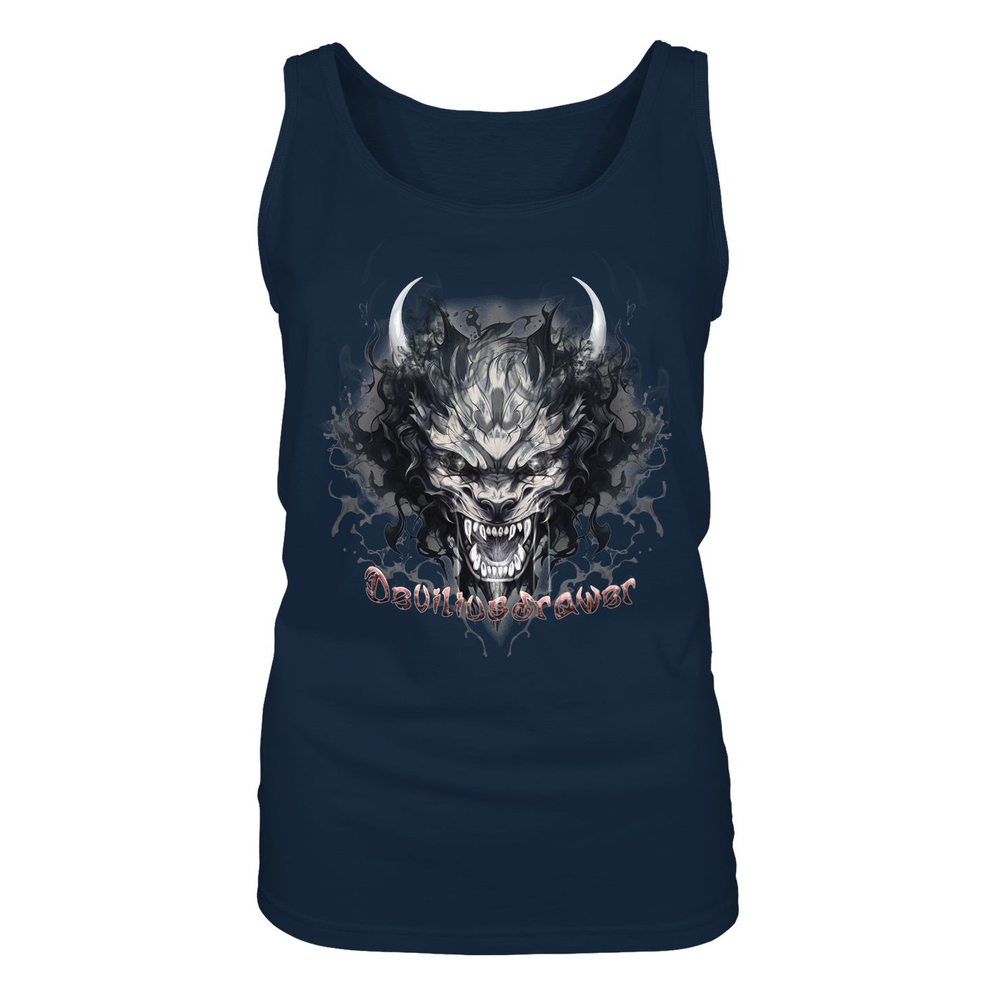 Deviliusdrawer Smoke Beast - Ladies Tank-Top