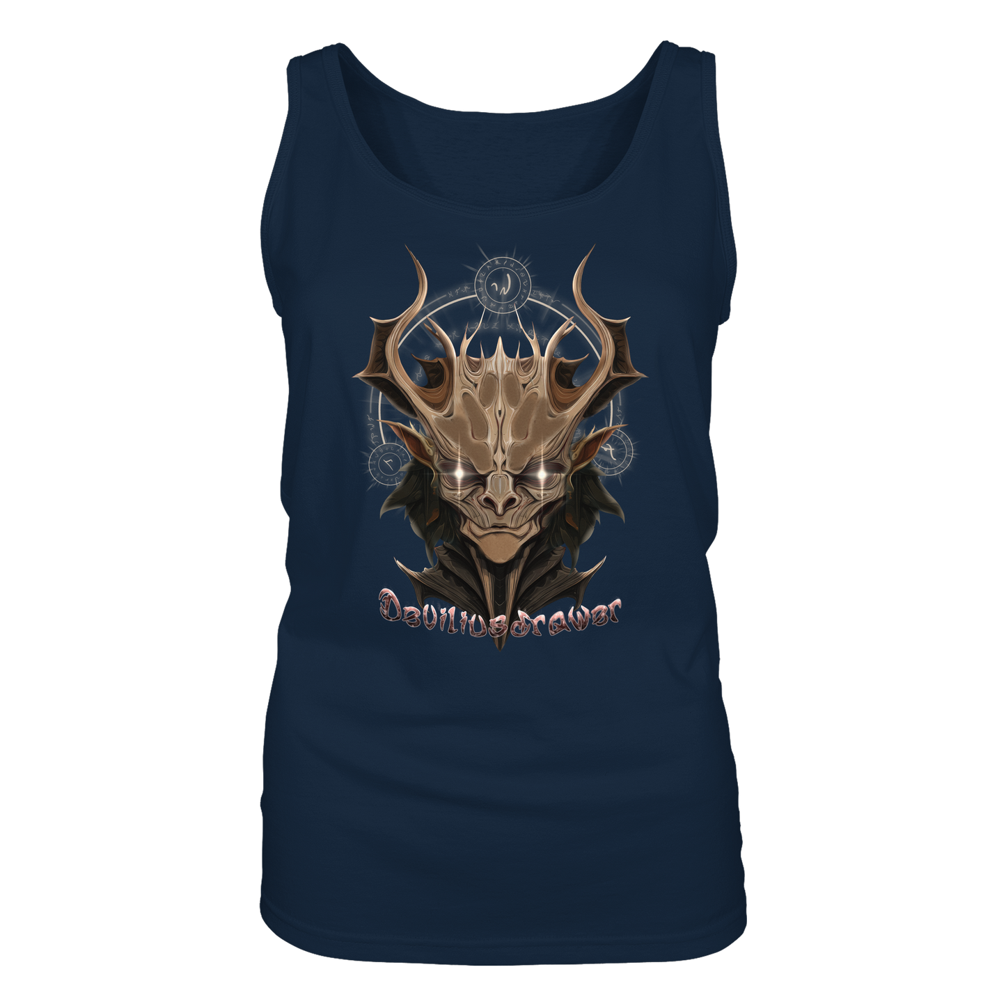 Deviliusdrawer Dark Magician Elf - Ladies Tank-Top