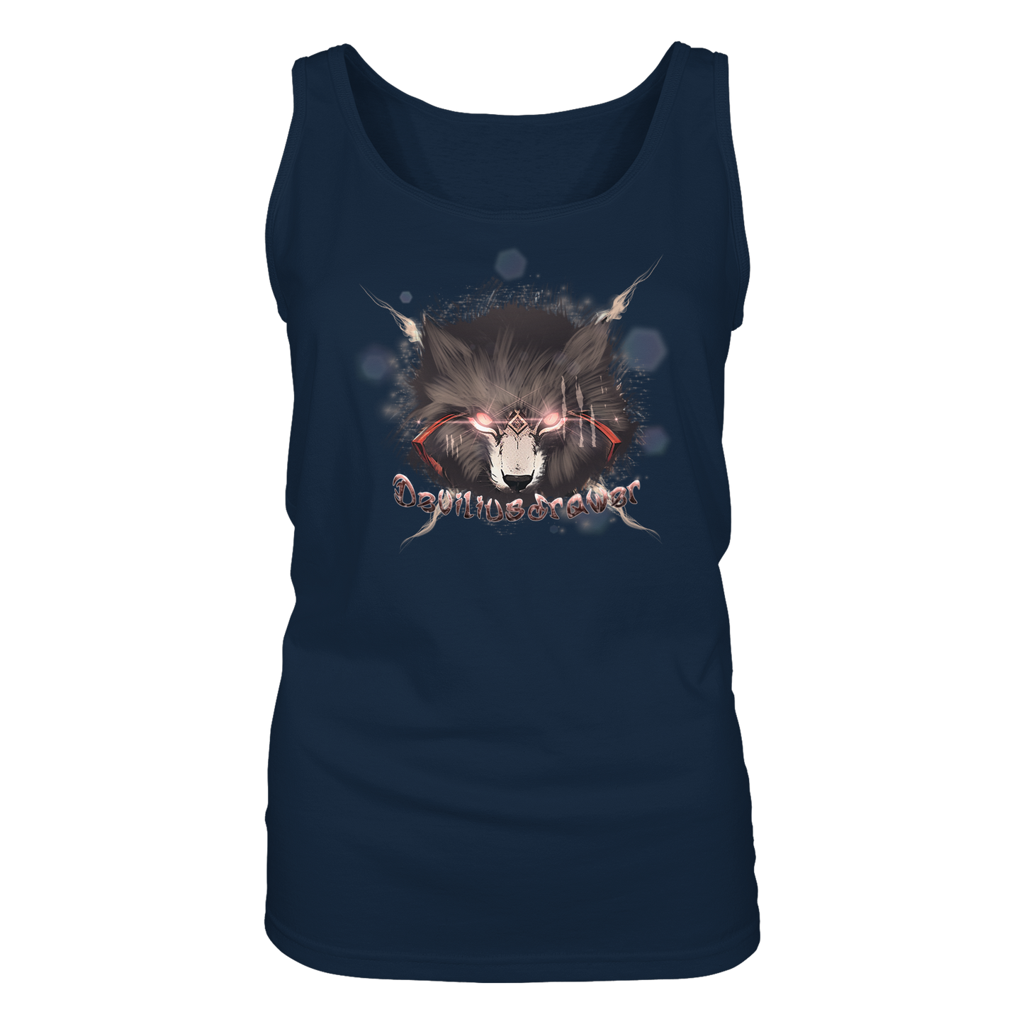 Deviliusdrawer Sparking Wolf - Ladies Tank-Top