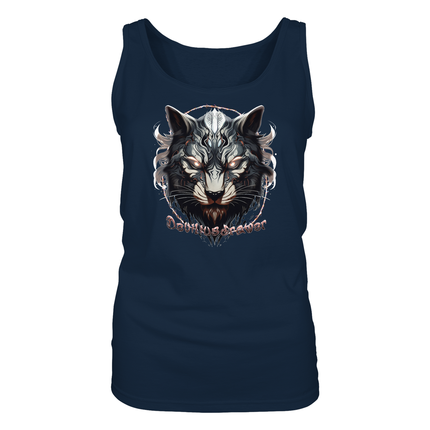 Deviliusdrawer Wolfcat - Ladies Tank-Top