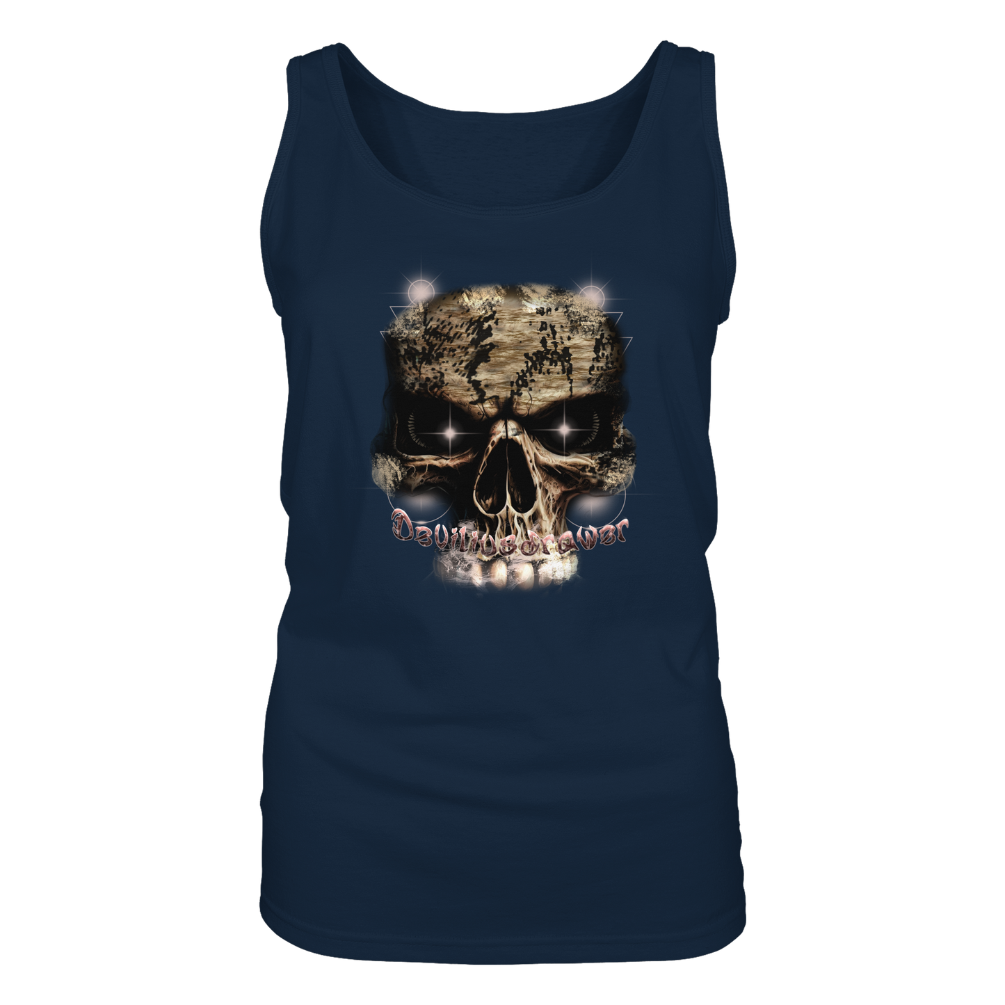 Deviliusdrawer Skeleton Eye - Ladies Tank-Top
