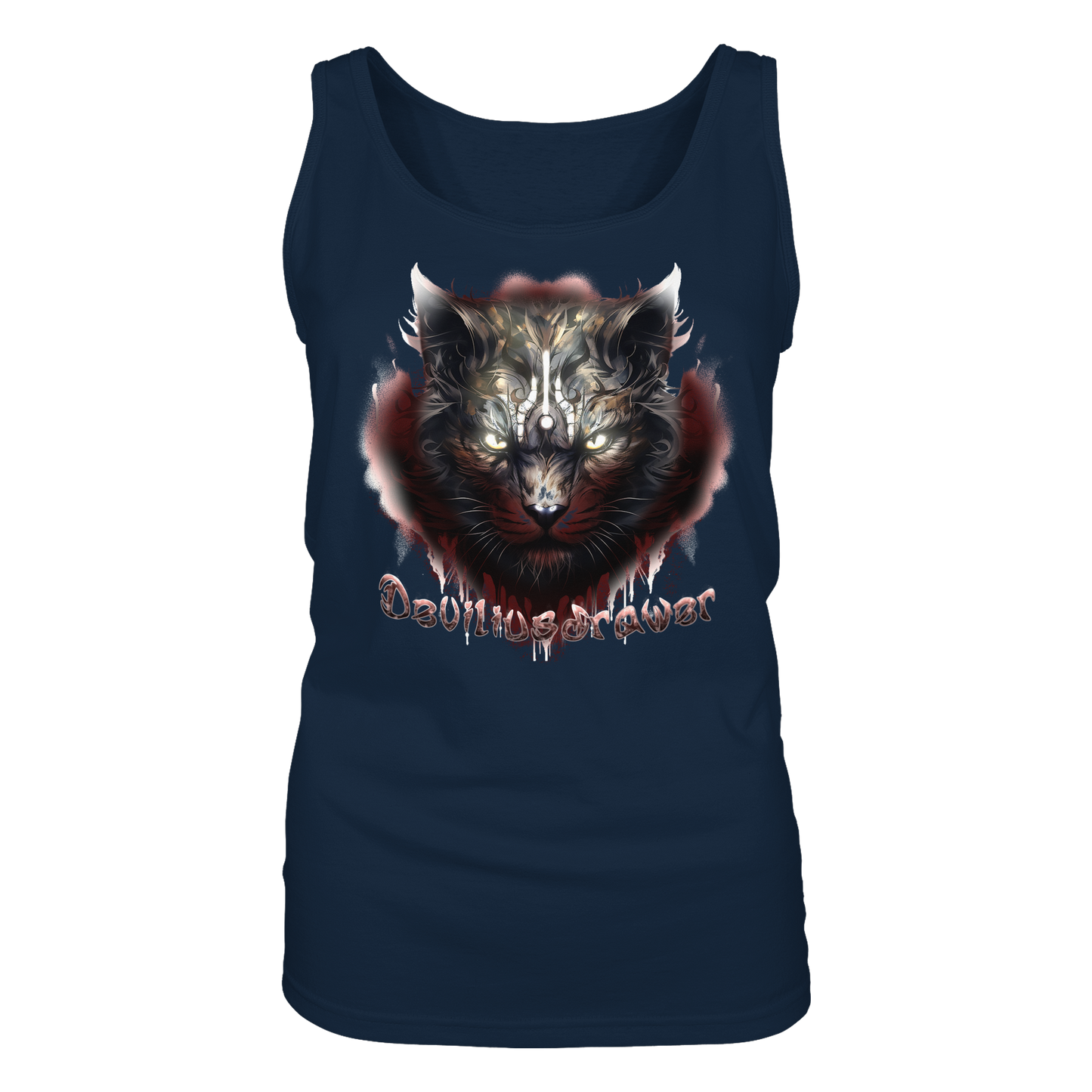 Deviliusdrawer Angry Badass - Ladies Tank-Top