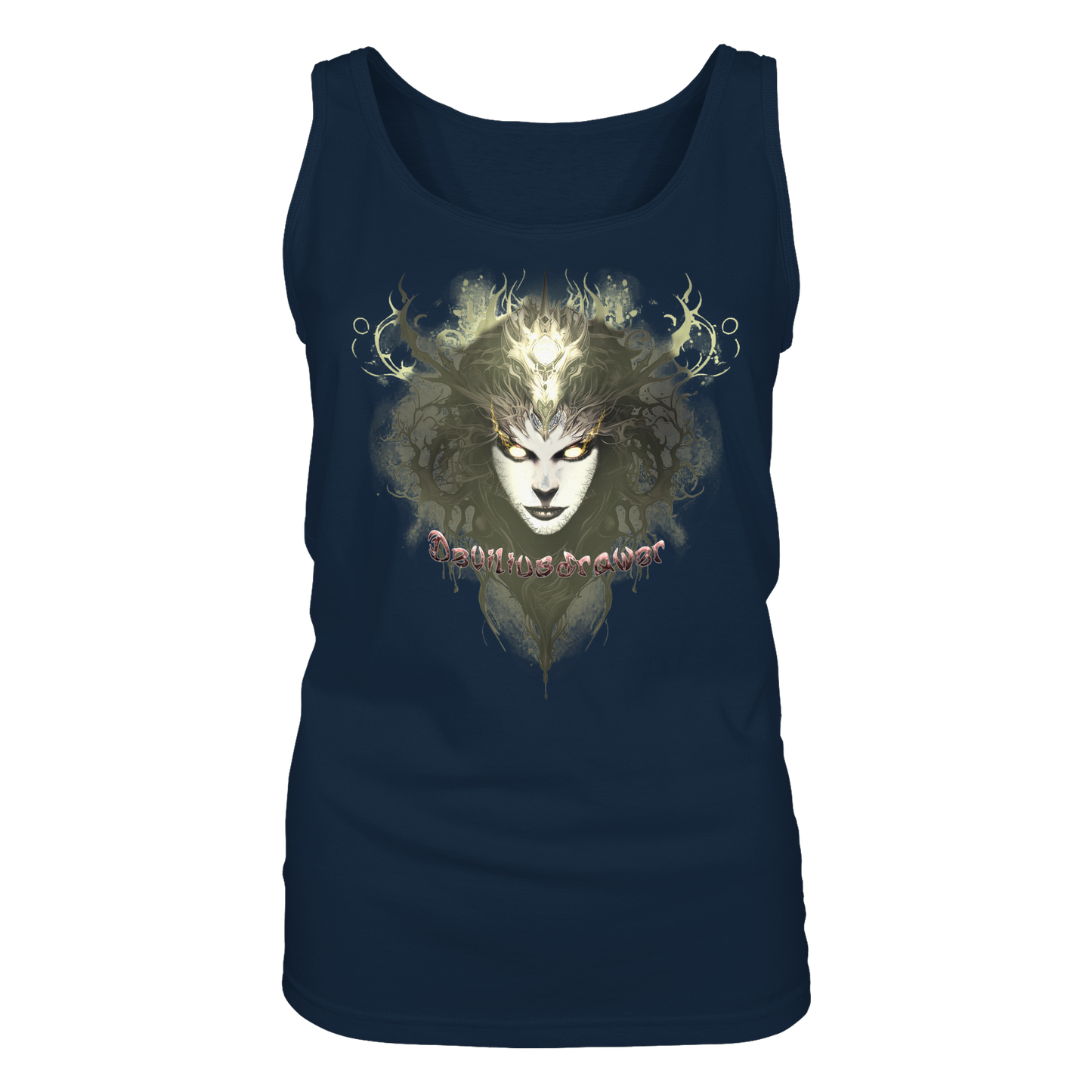 Deviliusdrawer Golden Demonica - Ladies Tank-Top