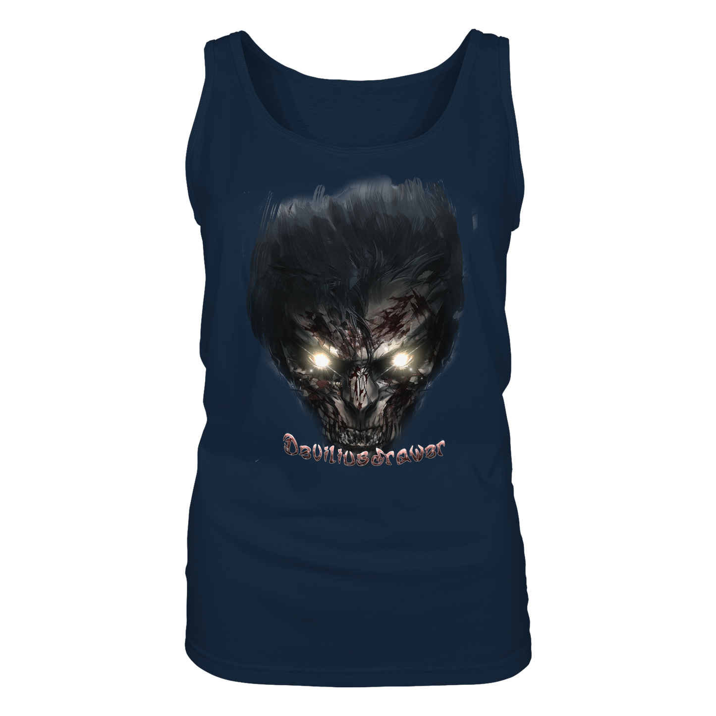 Deviliusdrawer Dark Zombie - Ladies Tank-Top