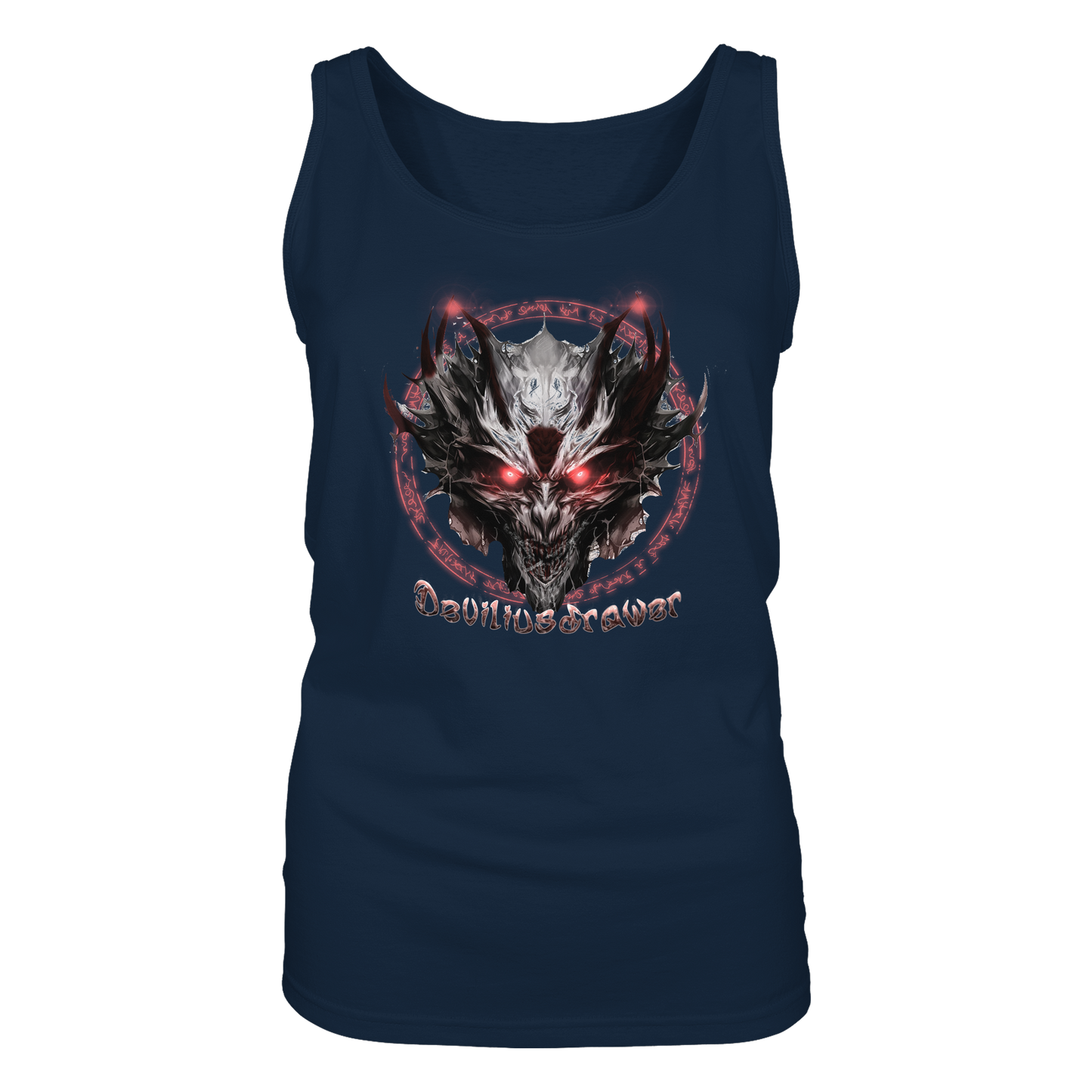Deviliusdrawer Magic Glow Devil - Ladies Tank-Top