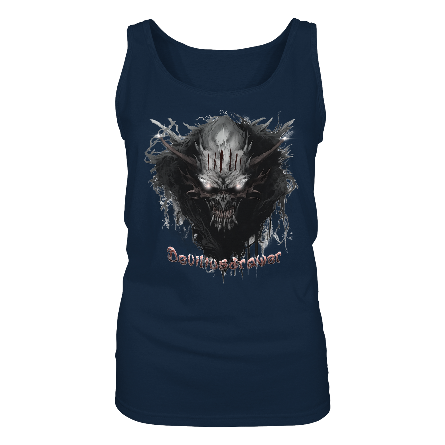 Deviliusdrawer Dark Smoke Demon - Ladies Tank-Top
