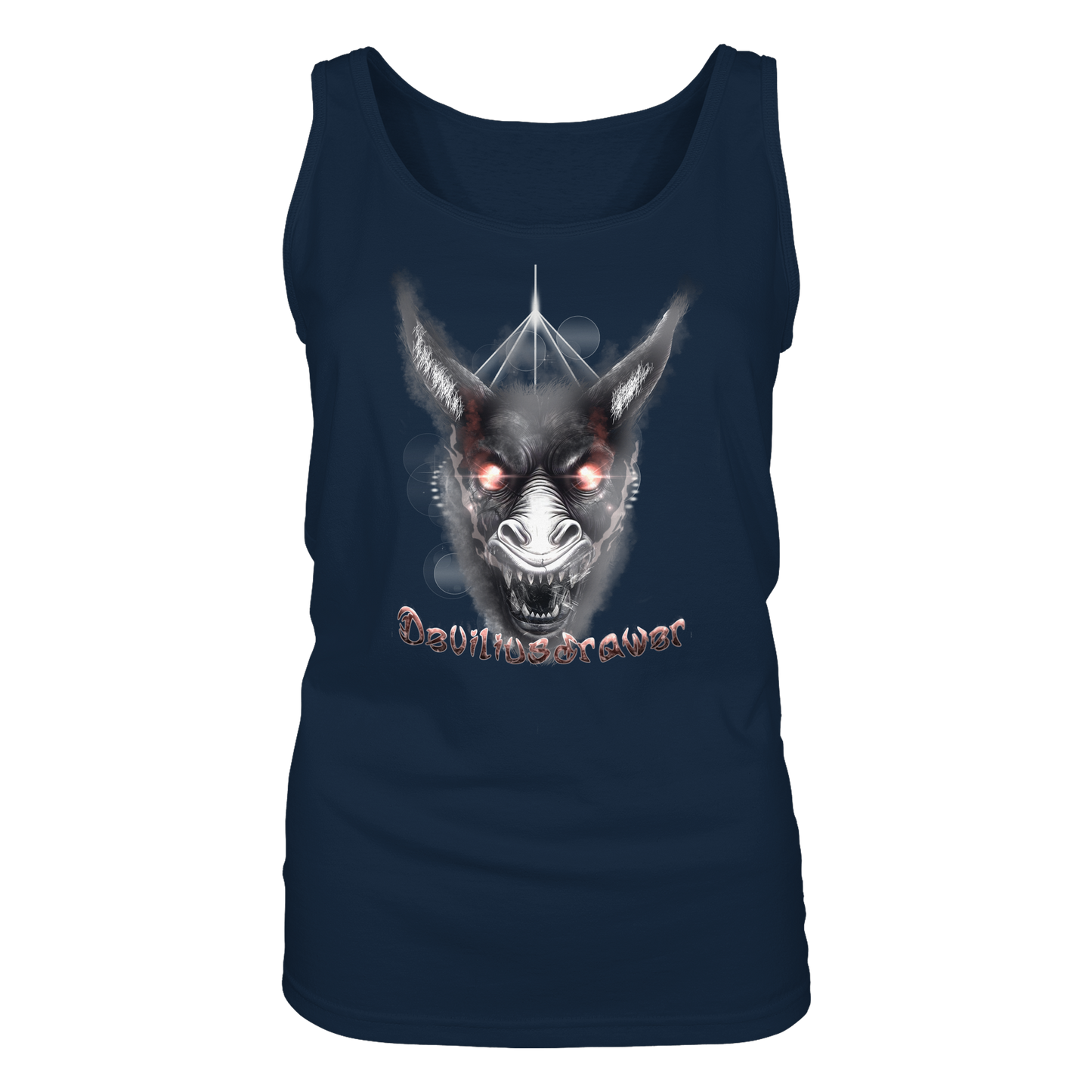 Deviliusdrawer Evil Donkey - Ladies Tank-Top