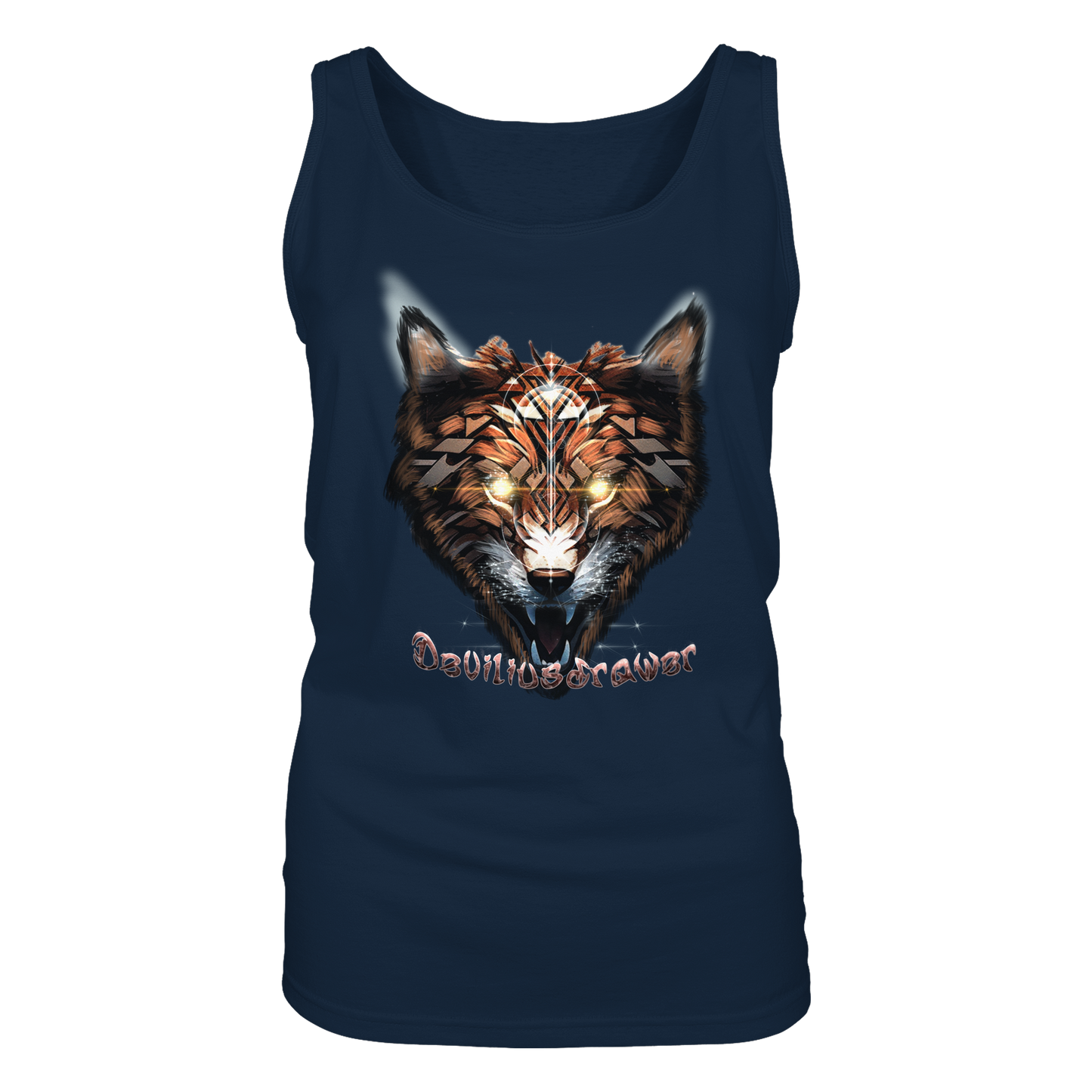 Deviliusdrawer Foxwolf - Ladies Tank-Top