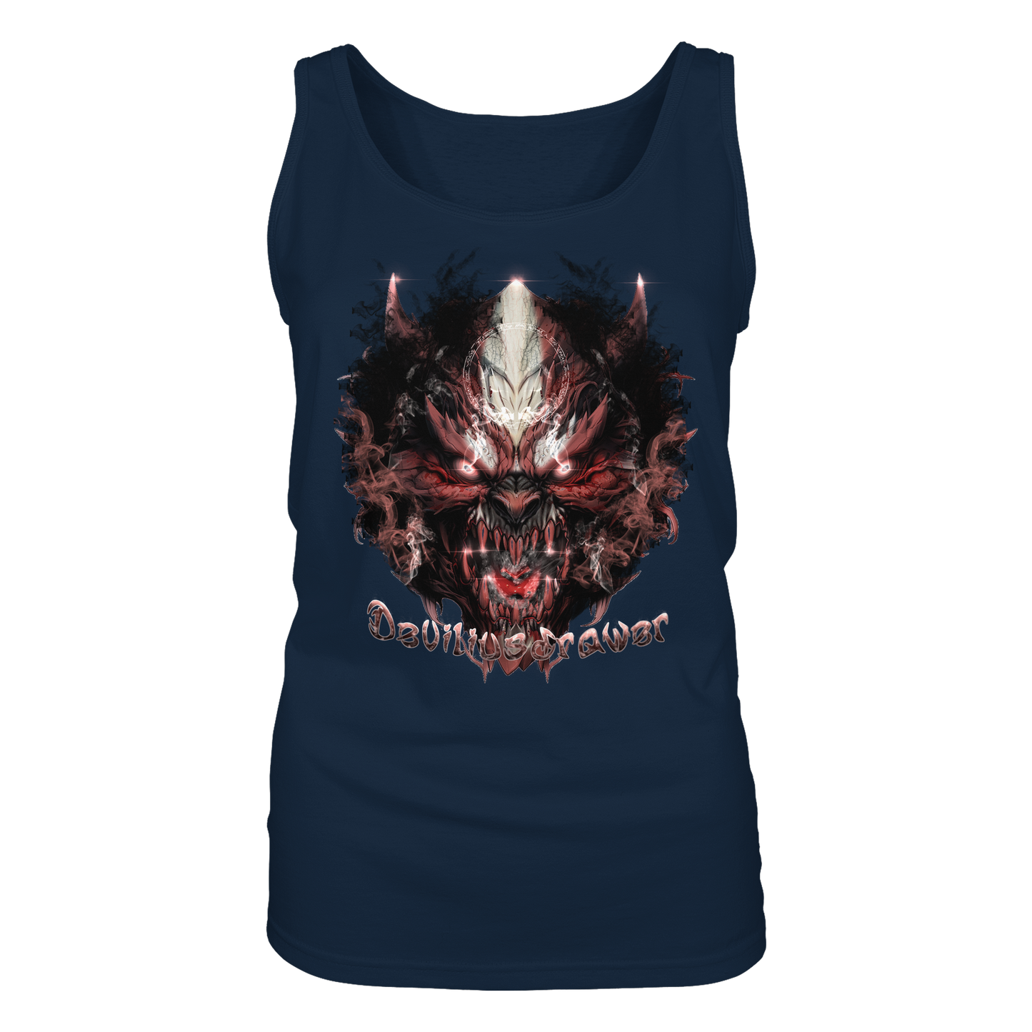 Deviliusdrawer Bloody Demon Vampire - Ladies Tank-Top