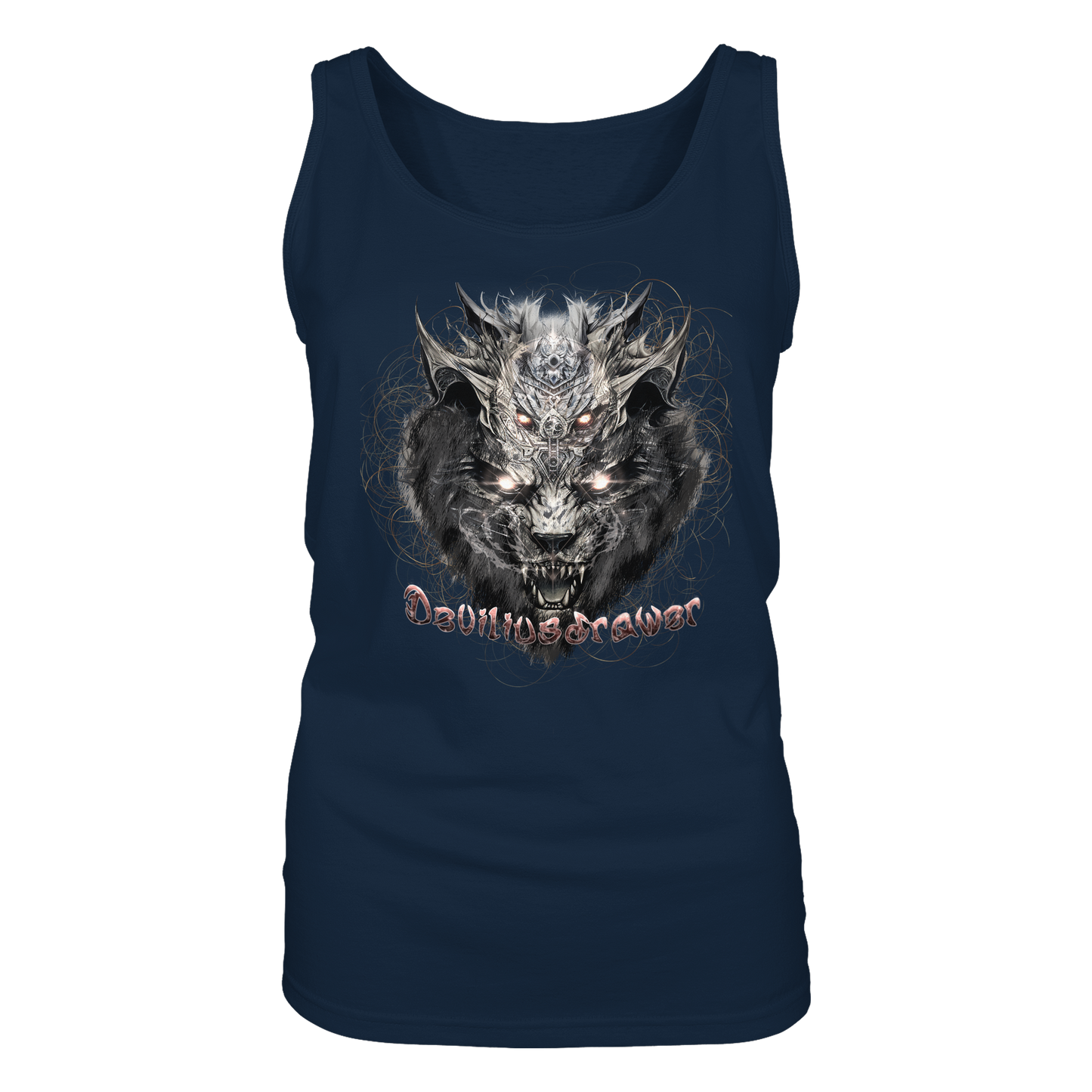 Deviliusdrawer Magical Beast Cat - Ladies Tank-Top