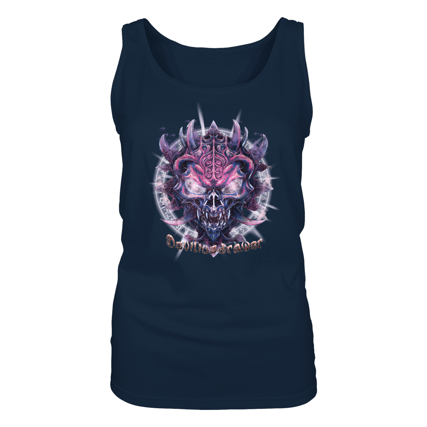 Deviliusdrawer Fire Demon - Ladies Tank-Top