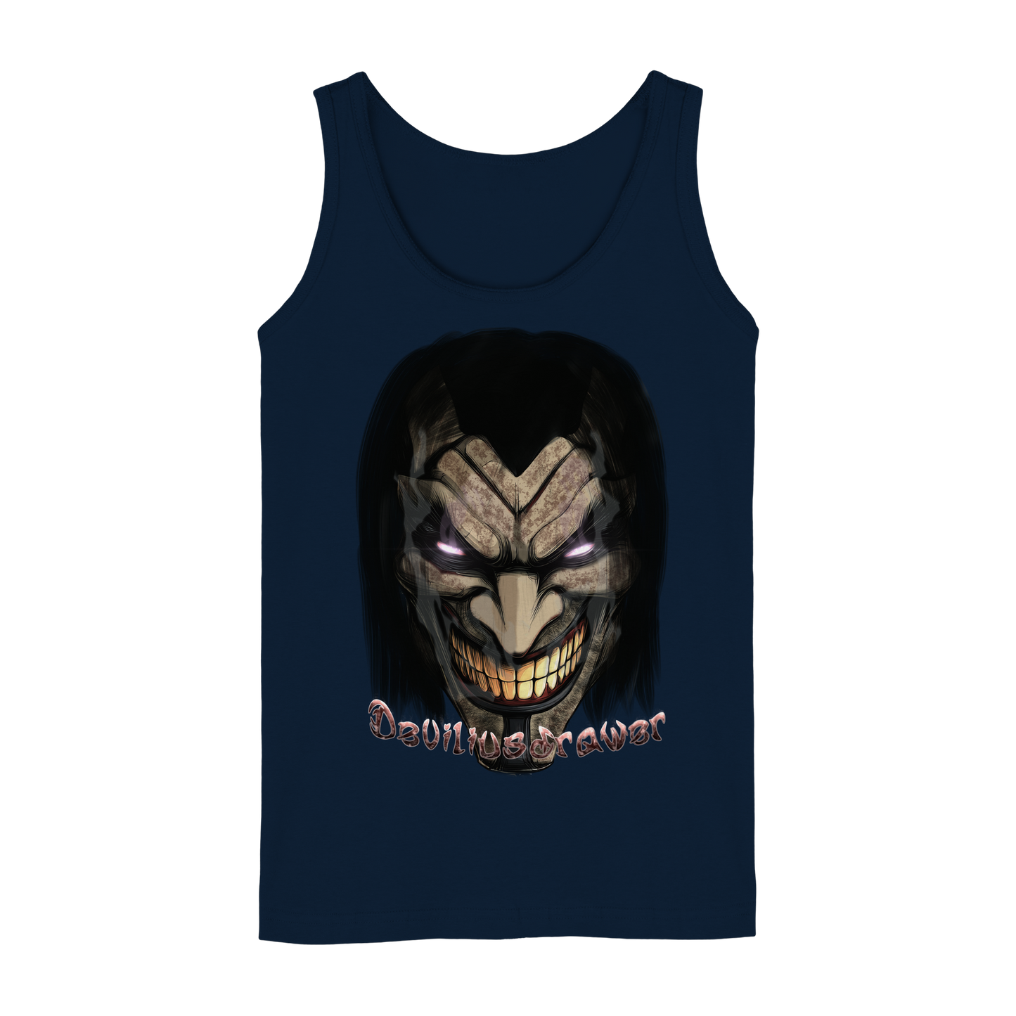 Deviliusdrawer Smiling Devil - Ladies Tank-Top