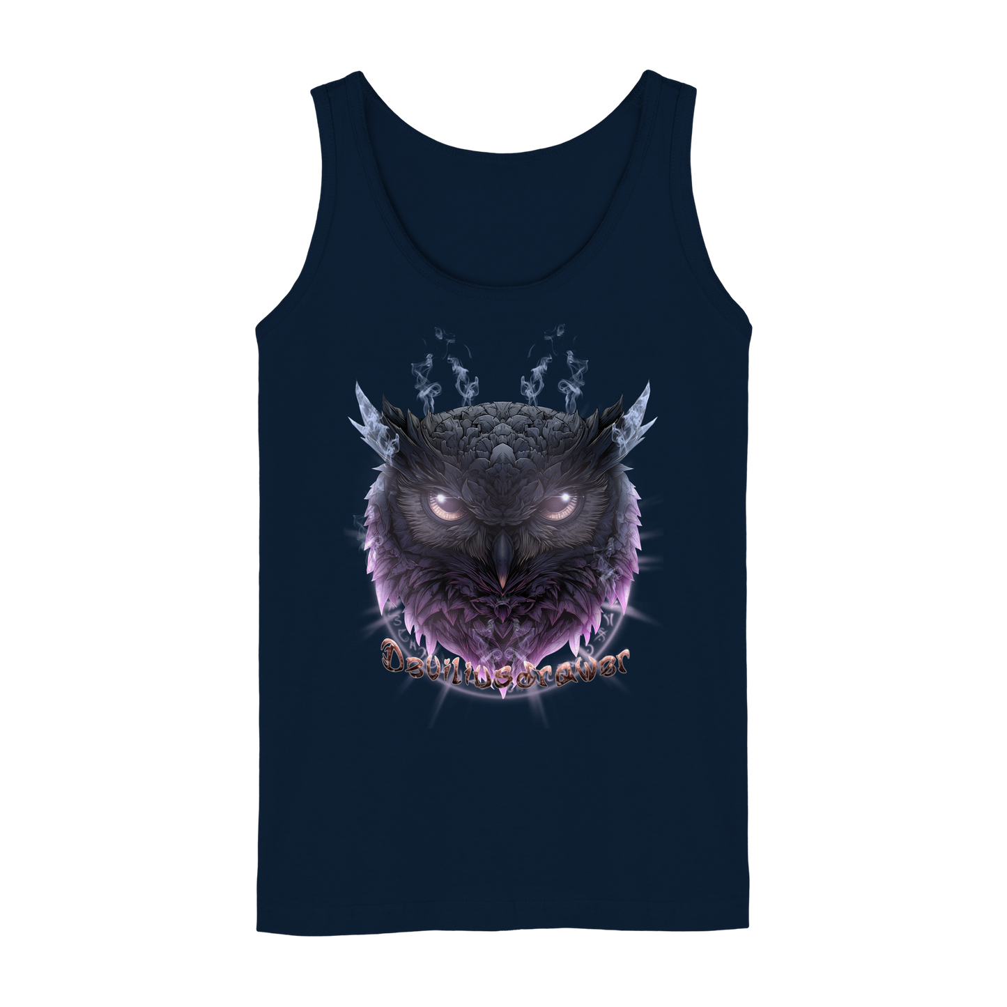 Deviliusdrawer Darkness Owl - Ladies Tank-Top