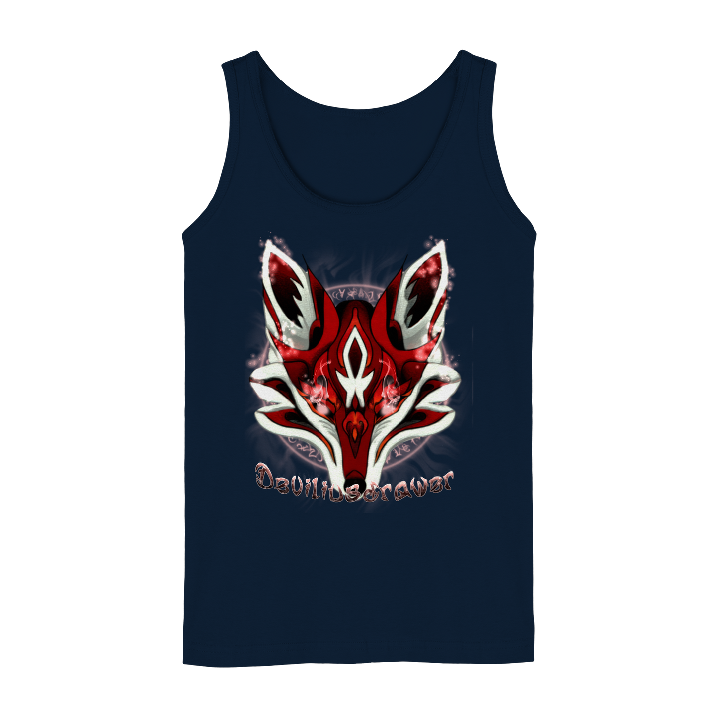 Deviliusdrawer Red Eyed Fox - Ladies Tank-Top