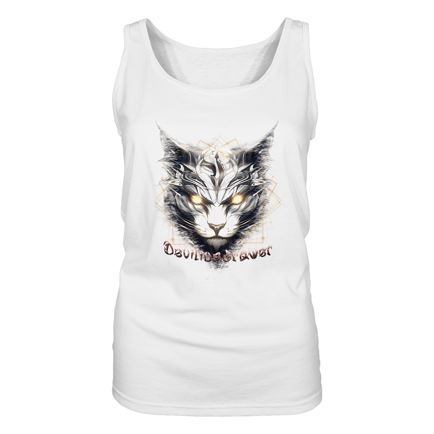 Deviliusdrawer Magician Cat - Ladies Tank-Top